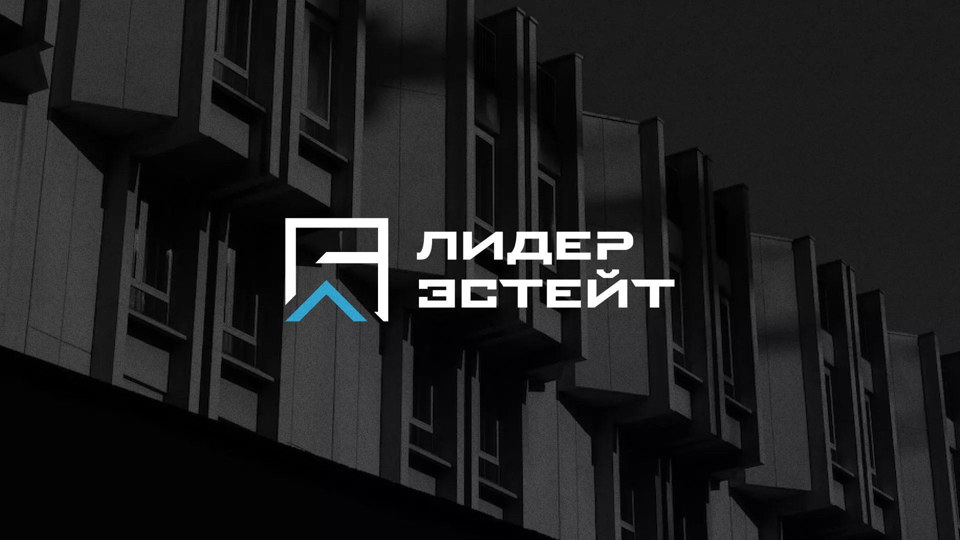 Разработка логотипа агентства недвижимости «Лидер Эстейт» в Нефтеюганске