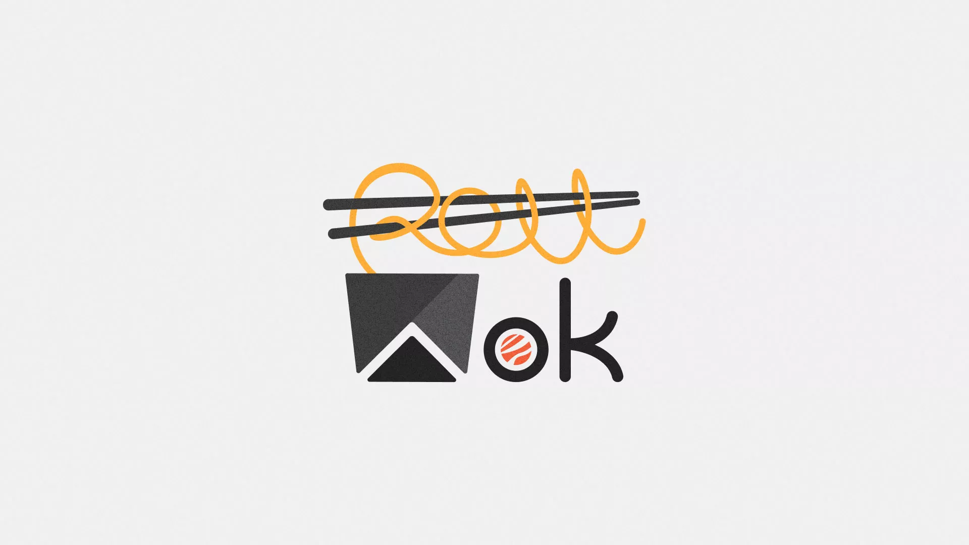 Разработка логотипа в Нефтеюганске для суши-бара «Roll Wok Club» Разработка логотипа в Нефтеюганске для суши-бара «Roll Wok Club»